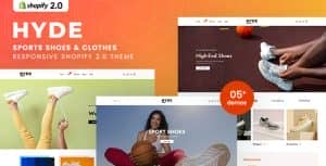 Hyde – Running Shoes, Sports Shoes & Clothes Shopify 2.0 Theme
