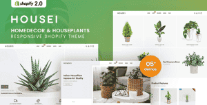 Housei – Homedecor & Houseplants Shopify Theme