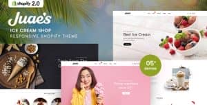 Juaes – Ice Cream Shop Responsive Shopify Theme