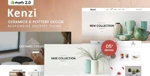 Kenzi – Ceramics & Pottery Decor Shopify Theme