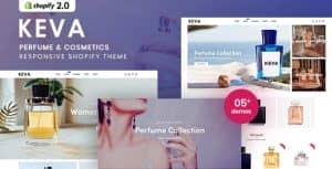 Keva – Perfume And Cosmetics Shopify Theme