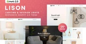 Lison – Lighting & Interior Lights Shopify 2.0 Theme