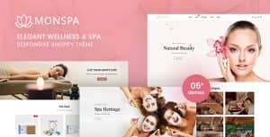 Monspa – Elegant Wellness And Spa Responsive Shopify Theme