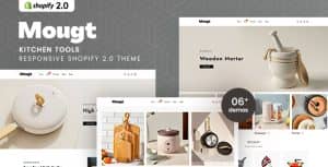 Mougt – Kitchen Tools Responsive Shopify 2.0 Theme