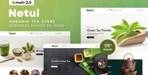 Netul – Organic Tea Store Shopify 2.0 Theme