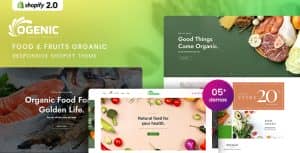 Ogenic – Food & Fruits Organic Responsive Shopify Theme