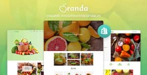 Oranda – Organic Food/Fruit/Vegetables eCommerce Shopify Theme