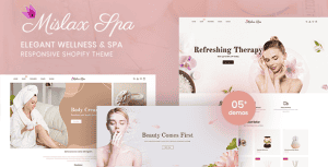 Mislax Spa – Elegant Spa And Wellness Shopify Theme