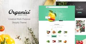 Organici – Creative Multi-Purpose Shopify Theme