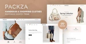 Packza – Handbags & Shopping Clothes Responsive Shopify Theme