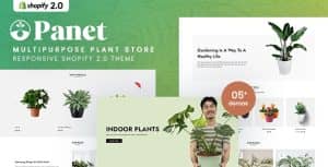 Panet – MultiPurpose Plant Store Shopify 2.0 Theme