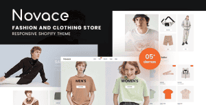 Novace – Fashion Store Responsive Shopify Theme