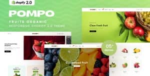 Pompo – Fruits Organic Responsive Shopify 2.0 Theme