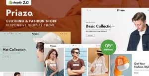Priazo – Clothing & Fashion Responsive Shopify Theme