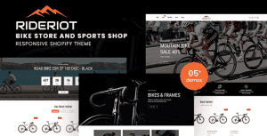 Rideriot – Bike Store Responsive Shopify Theme