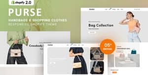 Purse – Handbags & Shopping Clothes Responsive Shopify Theme