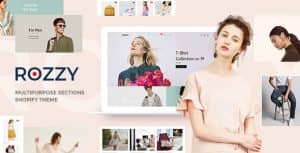 Rozzy – Multipurpose Shopify Sections Theme