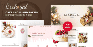 Brekoyal – Cake & Bakery Responsive Shopify Theme