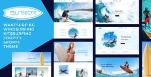 Surfor – Windsurfing Sports Responsive Shopify Theme