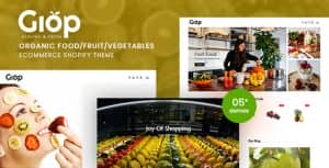 Giop – Organic Food/Fruit/Vegetables eCommerce Shopify Theme