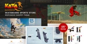 Kata – Skateboard Sports Store Shopify Theme