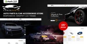 Carze – Auto Parts & Car Accessories Store Shopify 2.0 Theme