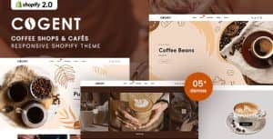 Cogent – Coffee Shops & Cafés Responsive Shopify Theme