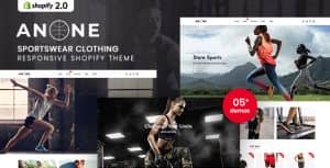 Anone – Sportswear Clothing Responsive Shopify Theme