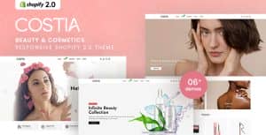 Costia – Beauty & Cosmetics Responsive Shopify 2.0 Theme