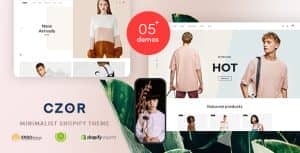 CZOR – Minimalist Shopify Theme