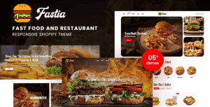 Fastia – Fast Food & Restaurant Shopify Theme