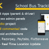 SBurK – School Bus Tracker – Two Android Apps + Backend + Admin panels – SaaS
