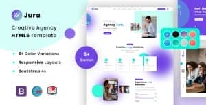 Jura – Creative Solutions and Business HTML5 Template