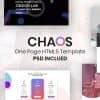 Chaos – Creative Parallax One Page HTML5 Template