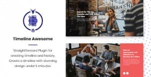 Timeline Awesome Pro – Timeline and History WordPress Plugin