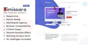 Timisoara – SEO /Digital Agency HTML5 Template