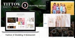 Tittos | Food Fashion, Wedding Shopify Theme