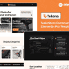 Tokona – Tools Store Ecommerce Elementor Pro Template Kit