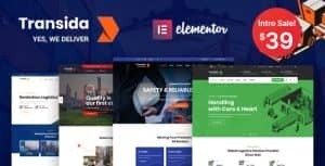 Transida – Logistics WordPress Theme