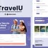 TravelU – Tour & Travel Elementor Template Kit