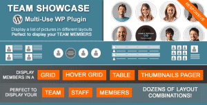 Team Showcase – WordPress Plugin