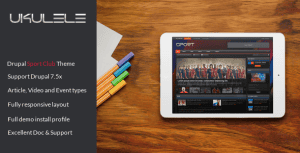 Ukulele – Sport Club Drupal Theme