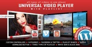 Universal Video Player – WordPress Plugin