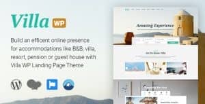 Villa – WordPress Bed & Breakfast Landing Page