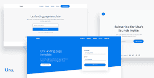 Ura Multipurpose Landing Page Template