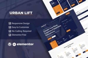 UrbanLift – Moving Company Service Elementor Template Kit