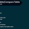 WPBakery Page Builder – Pricing Table|Compare Table