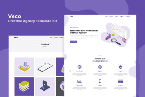 Veco – Creative Agency Elementor Template Kit