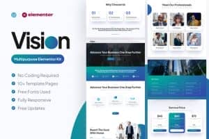 Vision – Multipurpose Elementor Pro Template Kit