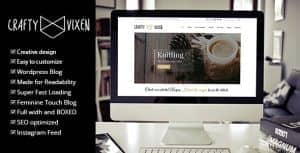 Vixen – Responsive DIY Craft WordPress Blog